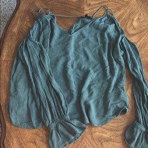 Green fancy long sleeve